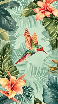 Tropical hummingbird outdoors tropics.