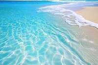  Blue beach sea backgrounds. AI generated Image by rawpixel.