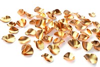 Petal backgrounds jewelry gold.