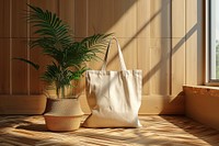 Medium tote bag handbag plant architecture.