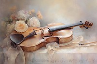 Music painting violin invertebrate.