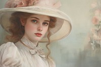Victorian era lifestyle painting portrait art.