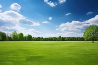  Nature lawn sky landscape. AI generated Image by rawpixel.