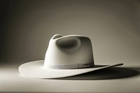 Plain white hat headwear headgear darkness.