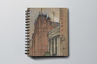 Building printed notebook cover