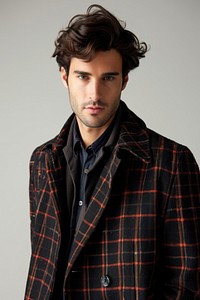 Men wear minimal fashionable portrait jacket blazer.