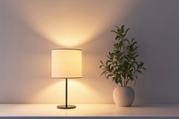 Lamp lamp plant white.