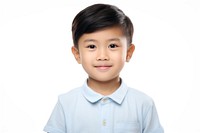 Thai kid portrait shirt child.
