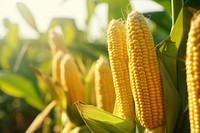 Corn cobs organic plant food.