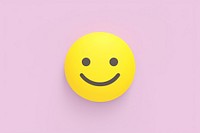 Happy emoji anthropomorphic happiness cheerful. AI generated Image by rawpixel.