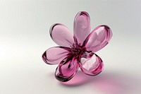 Flower icon blossom jewelry purple.