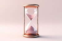 Hourglass icon deadline circle number.