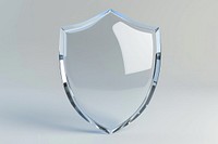 Shield icon glass photography protection.