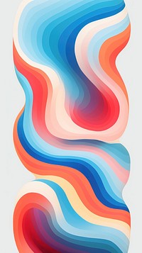  Tetradic color abstract pattern line. AI generated Image by rawpixel.