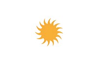 Sun logo bonfire circle.