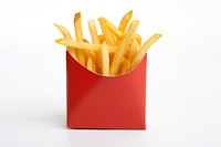French fries food white background french fries.