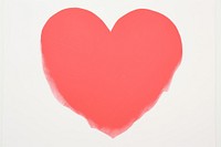 Heart white background creativity rectangle.