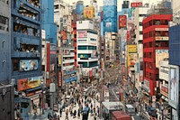Tokyo architecture metropolis cityscape. AI generated Image by rawpixel.
