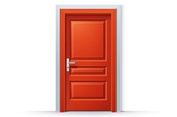 Modern door white background architecture protection. AI generated Image by rawpixel.