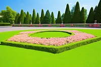 Park outdoor outdoors flower lawn.