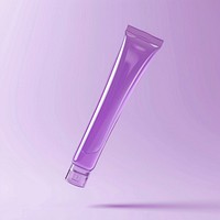Purple clear showergel tube cosmetics lavender medicine.