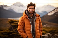 Argentinian outdoors jacket portrait.