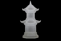 Chinese lamp architecture sculpture column.