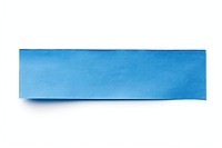 Blue paper adhesive strip blue white background simplicity. AI generated Image by rawpixel.