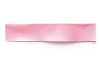 Glossy pink foil adhesive strip paper white background accessories. AI generated Image by rawpixel.