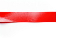 Glossy red vinyl adhesive strip backgrounds paper white background. AI generated Image by rawpixel.