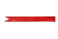 Red clothtape adhesive strip paper white background rectangle. AI generated Image by rawpixel.