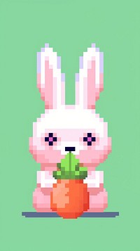 Bunny carrot cute toy.