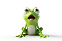 PNG Frog amphibian cartoon animal. AI generated Image by rawpixel.