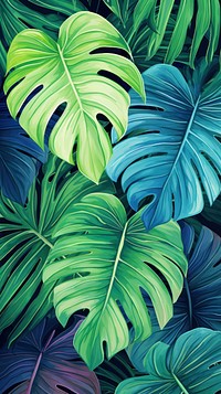 Tropical leaf backgrounds outdoors.