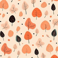 Autumn october pattern backgrounds plant leaf. AI generated Image by rawpixel.