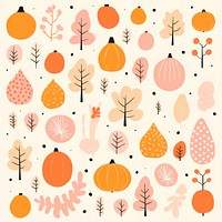 Autumn pattern backgrounds plant food. AI generated Image by rawpixel.