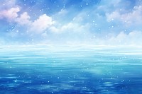  Pastel ocean backgrounds landscape outdoors. AI generated Image by rawpixel.