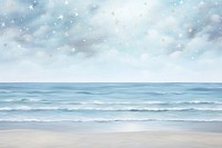  Pastel beach backgrounds landscape outdoors. AI generated Image by rawpixel.