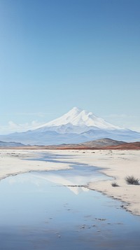  Mount Teide outdoors nature tranquility. AI generated Image by rawpixel.