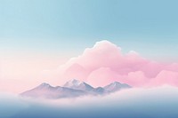  Sky and mountain cloud backgrounds outdoors. AI generated Image by rawpixel.