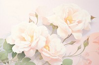  Roses blossom flower petal. AI generated Image by rawpixel.