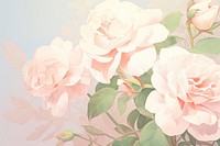  Roses backgrounds painting pattern. AI generated Image by rawpixel.