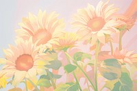  Sunflowers backgrounds outdoors plant. AI generated Image by rawpixel.