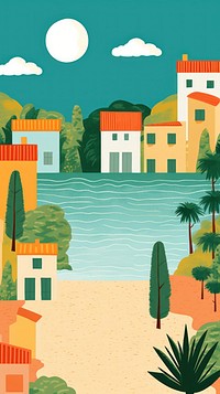  Summer in Italy architecture building outdoors. AI generated Image by rawpixel.