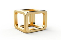 Geometric gold furniture jewelry.