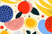 Fruits backgrounds abstract pattern.