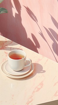 Coffee cup saucer table drink.