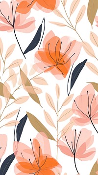 Floral pattern abstract graphics.