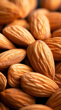 Almonds food backgrounds freshness.
