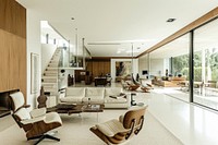 Home interior room architecture furniture.